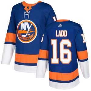 Herren NHL New York Islanders Eishockey Trikot Andrew Ladd 16 Royal Authentic